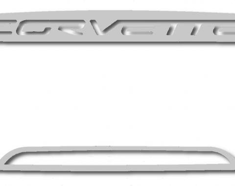 American Car Craft 2015-2019 Chevrolet Corvette Mirror Trim Rear View Corvette Style Trim GM Licensed 041033