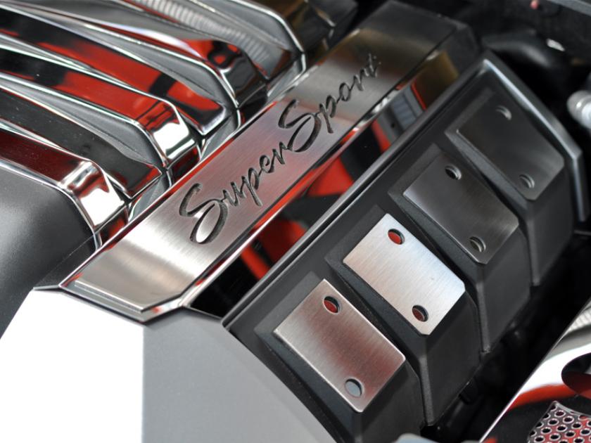 20102015 Camaro Fuel Rail Covers 'Super Sport' Stainless Steel, Choose Color 103007