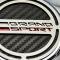 American Car Craft 2008-2018 Chrysler 300 Fluid Cap Cover Set Grand Sport Red & White w/ Black CF6pc 053096