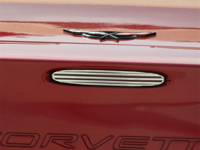 American Car Craft 2005-2013 Chevrolet Corvette 5th Brake Light Trim Billet Style 042069