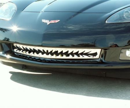 American Car Craft 2005-2013 Chevrolet Corvette Grille Polished Shark Tooth Front C6 042039