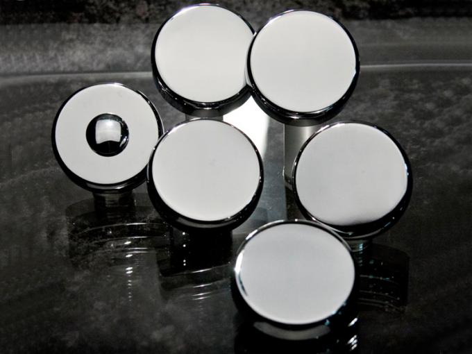 2005-2013 Chevrolet Corvette C6 Chrome Cap Cover Set 6pcc