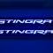2014-2019 Chevrolet Corvette Doorsills Replacement Style Stingray Satin Illuminated Red | Illuminated Red