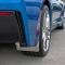 American Car Craft 2014-2019 Chevrolet Corvette Mud Guards Polished w/ Carbon Fiber Backing 4pc 052022