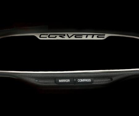 American Car Craft 2015-2019 Chevrolet Corvette Mirror Trim Rear View Corvette Style Trim Auto Dim GM Licensed 041034