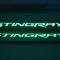 2014-2019 Chevrolet Corvette Doorsills Replacement Style Stingray Satin Illuminated Red | Illuminated Red