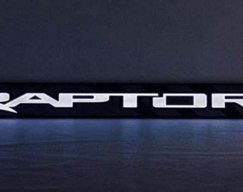 American Car Craft 2005-2013 Chevrolet Corvette Front Raptor Logo Slash Center Grille Illuminated White 772074