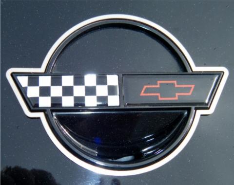 American Car Craft Emblem Trim Rings Polished 2pc 022005