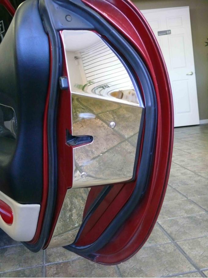 American Car Craft Door Jamb Covers Polished 2pc 031019 Corvette Depot