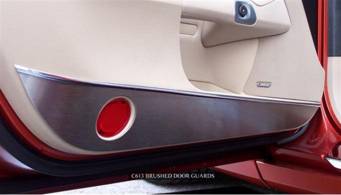 2005-2013 Chevrolet Corvette Door Guards Satin