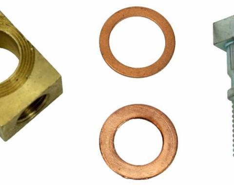 Shafers Classic Reproductions 1955-1958 Chevrolet Full Size and 1953-62 Corvette Master Cylinder Hardware Kit CHK001