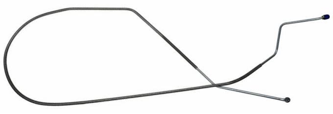 Shafers Classic Reproductions Late 1965-1966 Chevrolet Corvette Front to Rear Brake Line, Stainless Steel LBL906S