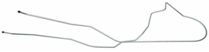 Shafers Classic Reproductions 1972 Corvette Long Gas Lines (Pump To Tank), Stainless Steel GLL908S