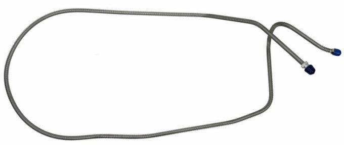 Shafers Classic Reproductions 1975 and 1976-1982 Chevrolet Corvette Front to Rear Brake Line, Stainless Steel LBL918S