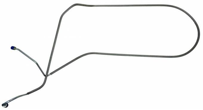 Shafers Classic Reproductions 1970-1973 Chevrolet Corvette Front to Rear Brake Line, Stainless Steel LBL914S