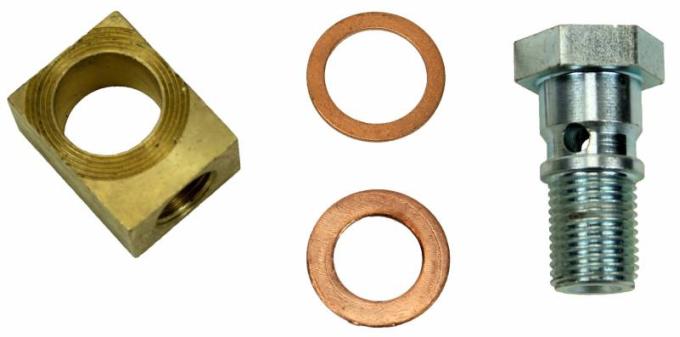 Shafers Classic Reproductions 1955-1958 Chevrolet Full Size and 1953-62 Corvette Master Cylinder Hardware Kit CHK001