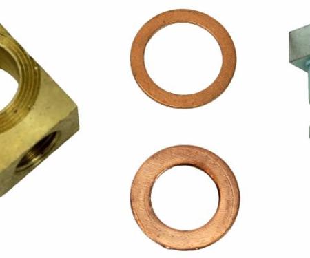 Shafers Classic Reproductions 1955-1958 Chevrolet Full Size and 1953-62 Corvette Master Cylinder Hardware Kit CHK001