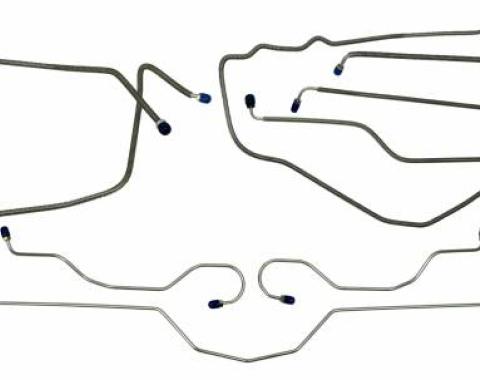 Shafers Classic Reproductions 1975 Chevrolet Corvette Full Brake Line Set CBL918