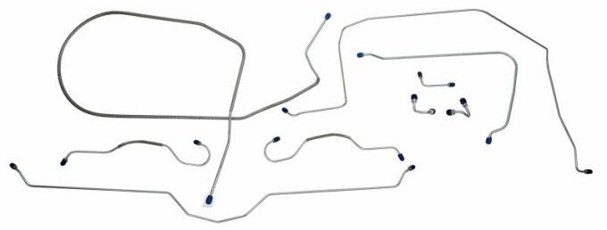 Shafers Classic Reproductions 1967 Chevrolet Corvette Full Brake Line Set CBL907