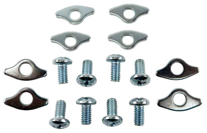 Shafers Classic Reproductions 1955-1963 Chevrolet Full Size and 1955-66 Corvette Valve Cover Screw And Washer Kit VCRB01