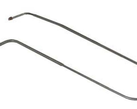 Shafers Classic Reproductions 1958-1961 Chevrolet Corvette Long Gas Lines (Pump To Tank), Stainless Steel GLL903S