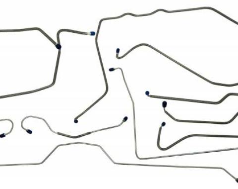 Shafers Classic Reproductions 1974 Chevrolet Corvette Full Brake Line Set CBL916