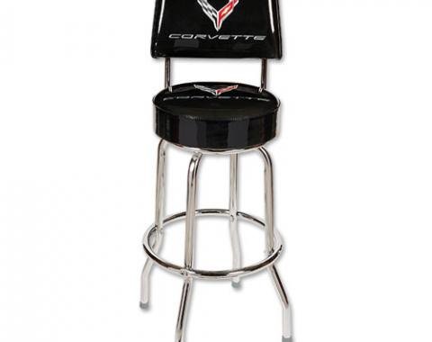 Next Generation Corvette Counter Stool with Back