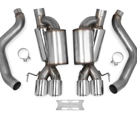 Hooker 2005-2008 Chevrolet Corvette Blackheart Axle-Back Exhaust System 70401312-RHKR