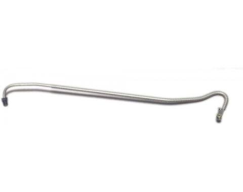 Corvette Brake Line, Proportioning Valve To Front Block, Left, Stainless Steel, 1974-1982