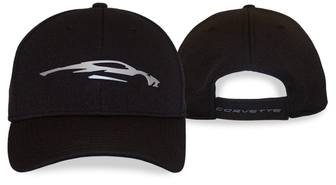 Black Next Generation C8 Gesture Corvette Cap