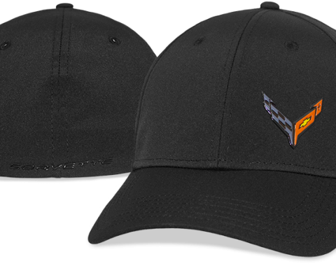 Black Next Generation C8 Corvette Cap