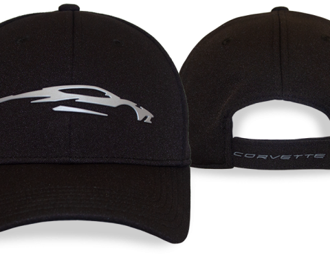 Black Next Generation C8 Gesture Corvette Cap