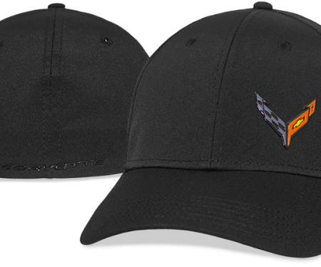 Black Next Generation C8 Corvette Cap