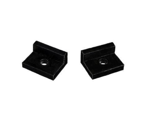 Metro Moulded Parts 1950-1959 Cadillac / Chevrolet / Pontiac / Oldsmobile / Buick Fuel Door Bumper. Held by Screw. 1/2" X 1/2" X 1/4" SB 65