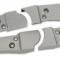 CA 1978-1982 Chevrolet Corvette Seat Hinge Covers 4 Piece Set