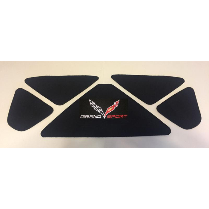 Corvette Trunk Lid Inner Liner, C7 Grand Sport, Black, 5 Piece, 2014