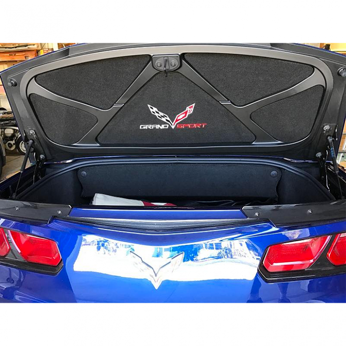Corvette Trunk Lid Inner Liner, C7 Grand Sport, Black, 5 Piece, 2014