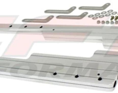 CFR Performance Ball Milled Polished Billet Aluminum Wire Loom Set - Chevy-Ford-Mopar HZ-6061-1-POL