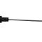 CFR Performance Stainless Braided 1957-79 Chevy SB Billet Handle Flexible Dipstick - Black CFR-2002-PBK
