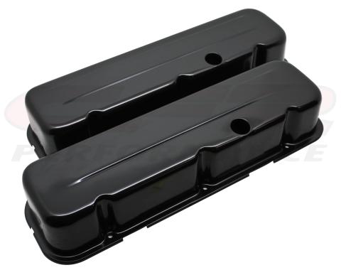 CFR Performance Steel Tall Valve Covers Fits 1965-95 Chevy BB 396-427-454-502 - 1 Hole HZ-9235