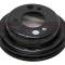 CFR Performance 1955-68 Chevy Chrome Steel Crank A-C Add-on Pulley - 1 Groove (Short) HZ-9817