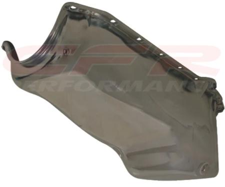 CFR Performance Steel Oil Pan - Fits 1958-1979 Chevy Small Block 283-400 - OEM-Style - Raw Steel HZ-7005-R