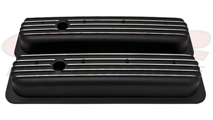 CFR Performance Aluminum 1987-97 Chevy Short Valve Covers Center Bolt - Full Finned HZ-6991-3