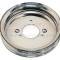 CFR Performance 1955-68 Chevy Big Block Chrome Steel Crank Pulley - 2 Groove (Short) HZ-9816