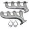 CFR Performance Cast Iron Exhaust Manifolds 02-12 Chevy LS Based Cerakote Coating HZ-9988
