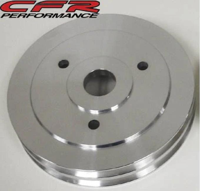 CFR Performance 1965-2000 Chevrolet Big Block Machined Aluminum Crank Pulley - 2 Groove (Short) HZ-8843-M