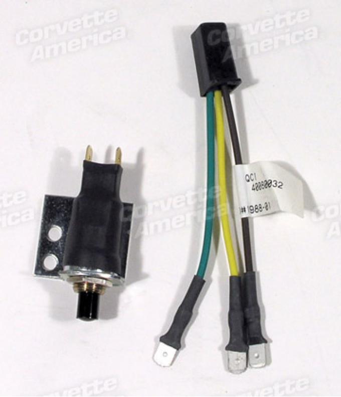 Corvette Air Conditioning Compressor Clutch Switch, 1963-1967