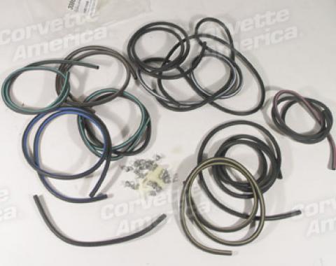 Corvette Heater/Air Conditioning Control Vacuum Hose Kit, with Air Conditioning, 1969-1970