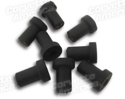 Corvette Side Louver Nuts, In Body, 8 Piece Set, 2 Required, 1968-1969