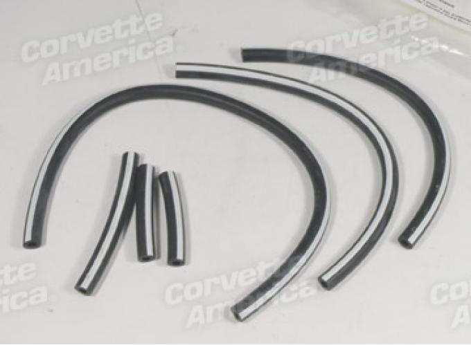 Corvette Emission Hose Kit, 390 HP, 1970